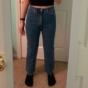 Straight Leg Jeans